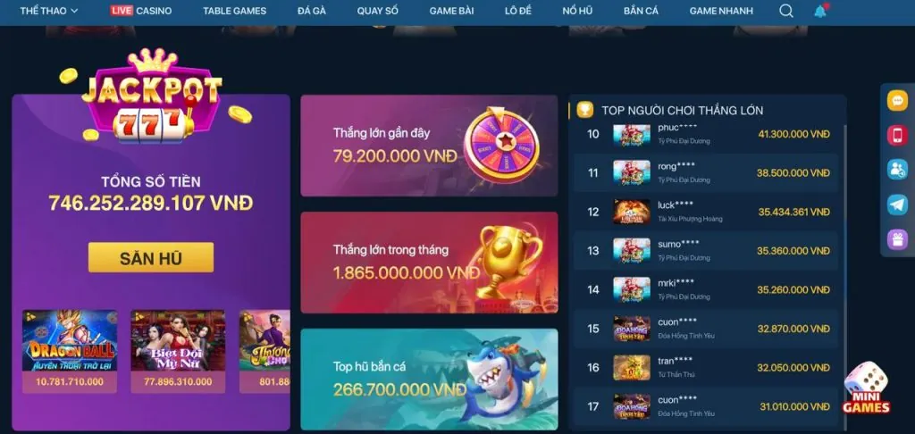 Nổ Hũ và Bắn Cá giải trí trên ứng dụng Onebet với đồ họa đẹp mắt